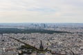 Paris aerial view